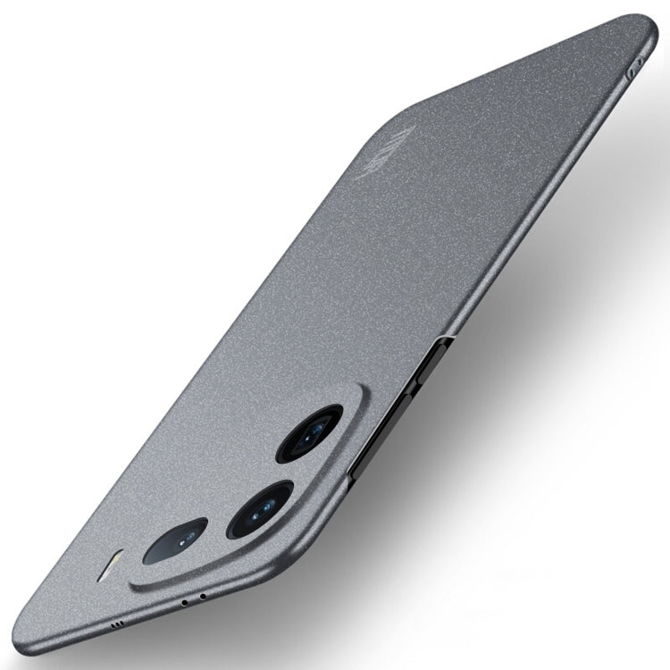 For vivo iQOO 12 MOFI Fandun Series Frosted PC Ultra-thin All-inclusive Phone Case(Gray) - vivo Cases by MOFI | Online Shopping South Africa | PMC Jewellery | Buy Now Pay Later Mobicred