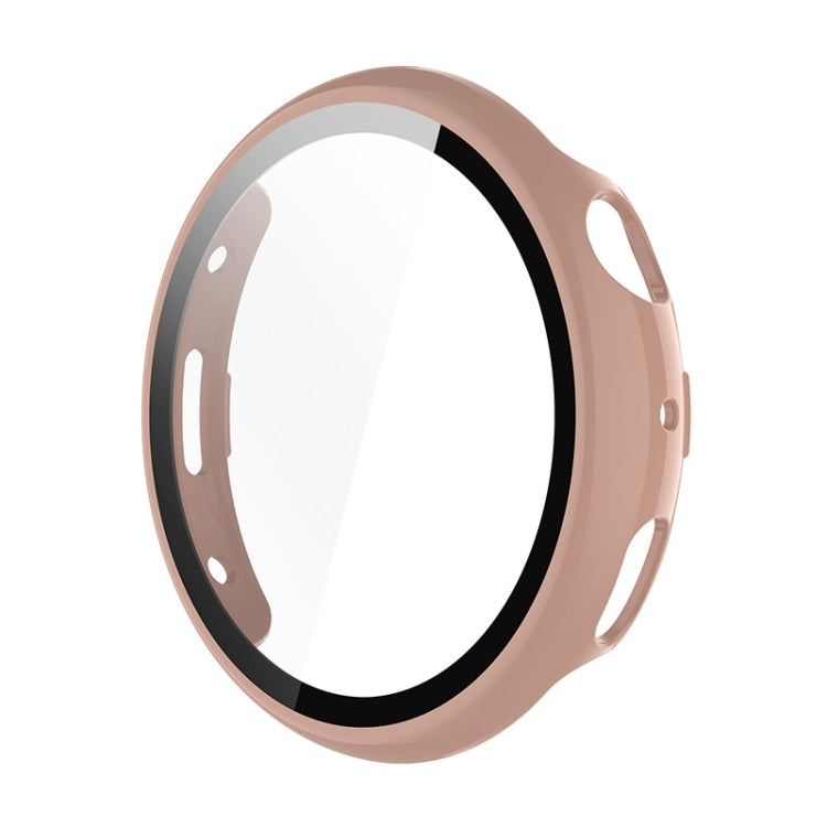 For vivo Watch 3 ENKAY Hat-Prince Full Coverage PC + Tempered Glass Film Integrated Watch Case(Pink) - Watch Case by ENKAY | Online Shopping South Africa | PMC Jewellery | Buy Now Pay Later Mobicred