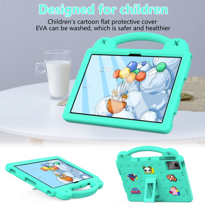 For Lenovo Tab M11 / Xiaoxin Pad 2024 Handle Kickstand Children EVA Shockproof Tablet Case(Mint Green) - Lenovo by PMC Jewellery | Online Shopping South Africa | PMC Jewellery | Buy Now Pay Later Mobicred