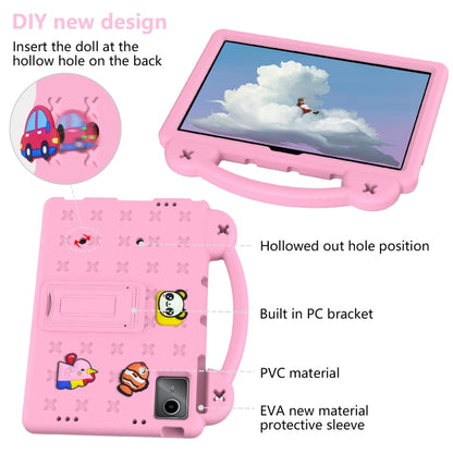 For Xiaomi Redmi Pad SE 11 2023  Handle Kickstand Children EVA Shockproof Tablet Case(Pink) - More Tablet Cases by PMC Jewellery | Online Shopping South Africa | PMC Jewellery | Buy Now Pay Later Mobicred