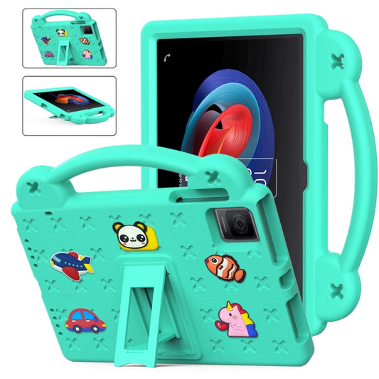 For TCL Tab 10 Gen2 10.36 2023 Handle Kickstand Children EVA Shockproof Tablet Case(Mint Green) - Others by PMC Jewellery | Online Shopping South Africa | PMC Jewellery | Buy Now Pay Later Mobicred