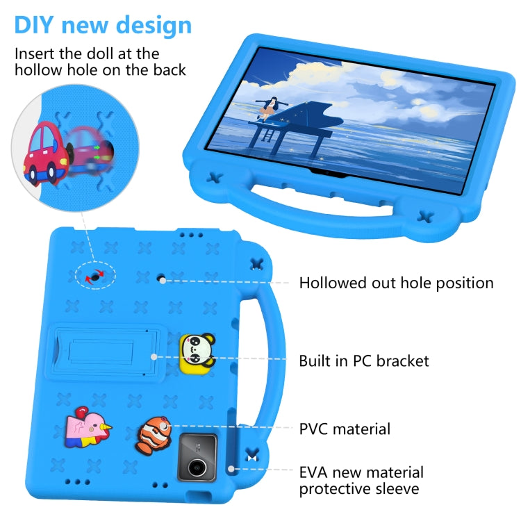 For Huawei MetePad 11 2023 / 2021 Handle Kickstand Children EVA Shockproof Tablet Case(Sky Blue) - Huawei by PMC TechLife | Online Shopping South Africa | PMC TechLife | Buy Now Pay Later Mobicred