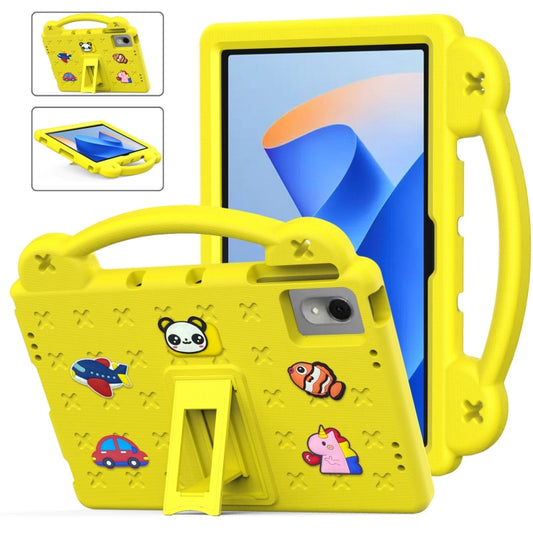 For Huawei MetePad 11 2023 / 2021 Handle Kickstand Children EVA Shockproof Tablet Case(Yellow) - Huawei by PMC Jewellery | Online Shopping South Africa | PMC Jewellery | Buy Now Pay Later Mobicred