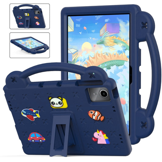 For Onn Tbspg 100110027 2023 Handle Kickstand Children EVA Shockproof Tablet Case(Navy Blue) - Others by PMC Jewellery | Online Shopping South Africa | PMC Jewellery | Buy Now Pay Later Mobicred