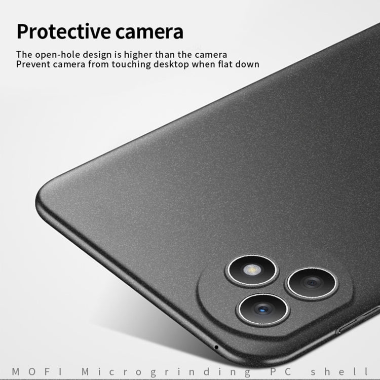 For Honor X50i+ / X50i Pro MOFI Fandun Series Frosted PC Ultra-thin All-inclusive Phone Case(Gray) - Honor Cases by MOFI | Online Shopping South Africa | PMC Jewellery