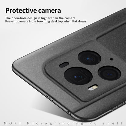 For Honor Magic6 Ultimate MOFI Fandun Series Frosted PC Ultra-thin All-inclusive Phone Case(Gray) - Honor Cases by MOFI | Online Shopping South Africa | PMC Jewellery | Buy Now Pay Later Mobicred