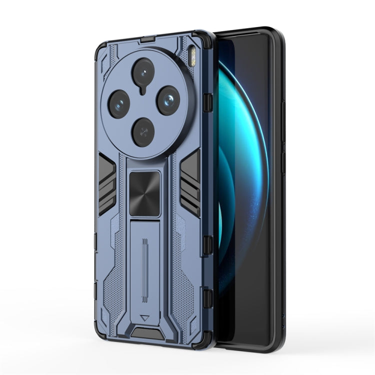 For vivo X100 Pro Supersonic Armor PC Hybrid TPU Phone Case(Blue) - vivo Cases by imak | Online Shopping South Africa | PMC TechLife | Buy Now Pay Later Mobicred