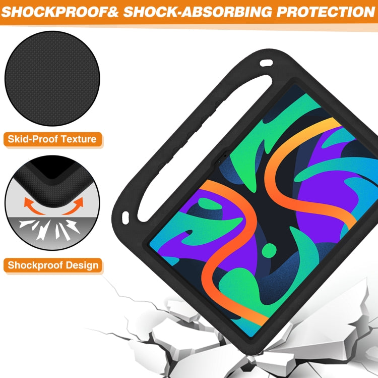For Amazon Fire Max 11 2023 Handle EVA Shockproof Tablet Case with Holder(Black) - Amazon by PMC TechLife | Online Shopping South Africa | PMC TechLife | Buy Now Pay Later Mobicred