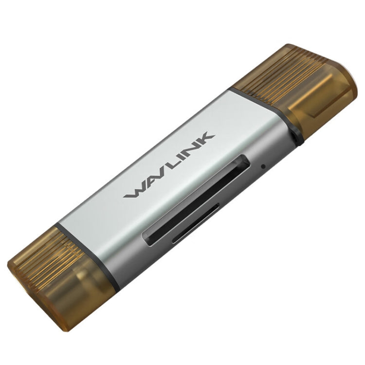 WAVLINK WL-CR3002 Multi-Function Mini Aluminum Alloy Shell Type-C+USB3.0 SD/TF Card Reader -  by PMC Jewellery | Online Shopping South Africa | PMC Jewellery | Buy Now Pay Later Mobicred