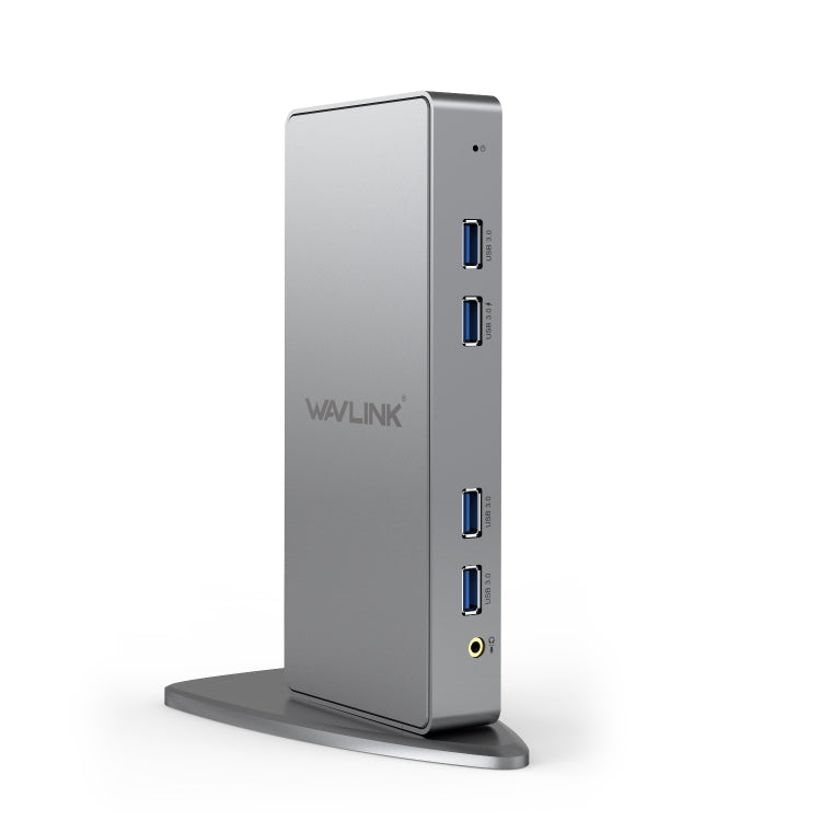 WAVLINK WL-UG39DK7 USB3.0 Hub Adapter Multi-Screen Graphics Card Universal Docking Station, Plug:US Plug - USB HUB by WAVLINK | Online Shopping South Africa | PMC Jewellery | Buy Now Pay Later Mobicred