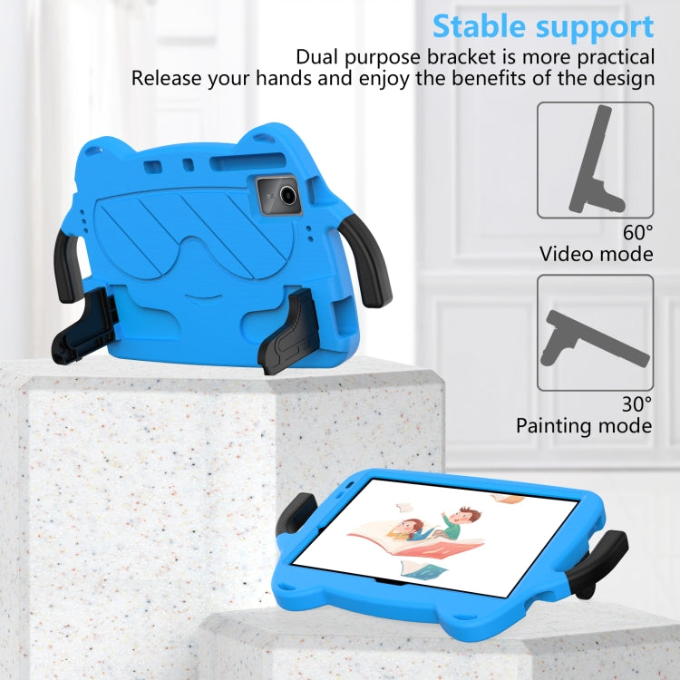 For DOOGEE T30 Pro 11 2023 Ice Baby EVA Shockproof Hard PC Tablet Case(Sky Blue+Black) - Others by PMC TechLife | Online Shopping South Africa | PMC TechLife | Buy Now Pay Later Mobicred