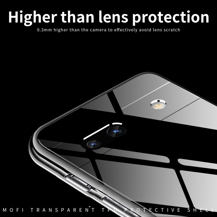 For Google Pixel 8a MOFI Ming Series Transparent Ultra-thin TPU Phone Case(Transparent) - Google Cases by MOFI | Online Shopping South Africa | PMC TechLife | Buy Now Pay Later Mobicred