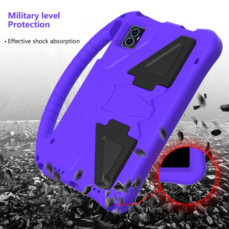 For Teclast M50 HD 10.1 / M50 Pro EVA Shockproof Tablet Case with Holder(Purple) - Others by PMC TechLife | Online Shopping South Africa | PMC TechLife | Buy Now Pay Later Mobicred
