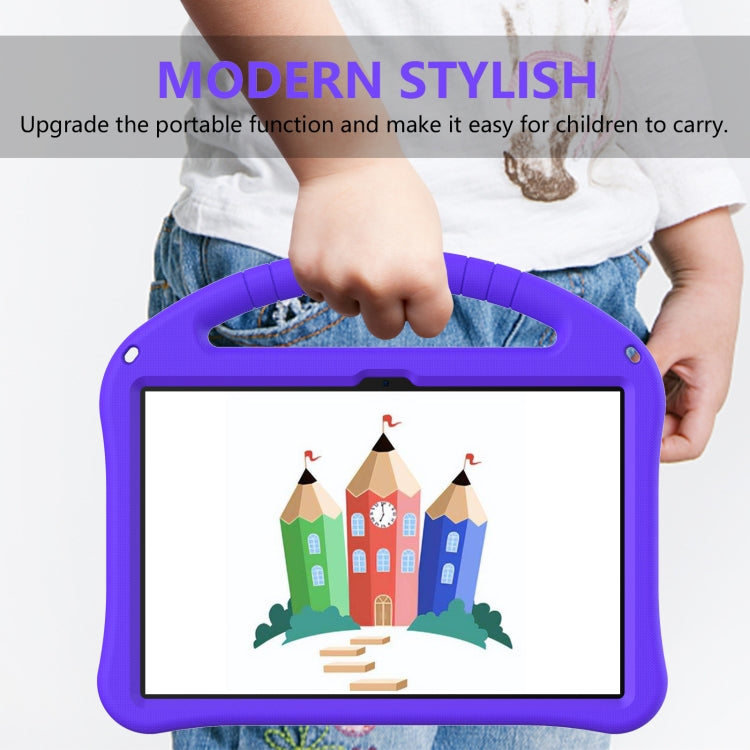 For Teclast M50 HD 10.1 / M50 Pro EVA Shockproof Tablet Case with Holder(Purple) - Others by PMC TechLife | Online Shopping South Africa | PMC TechLife | Buy Now Pay Later Mobicred