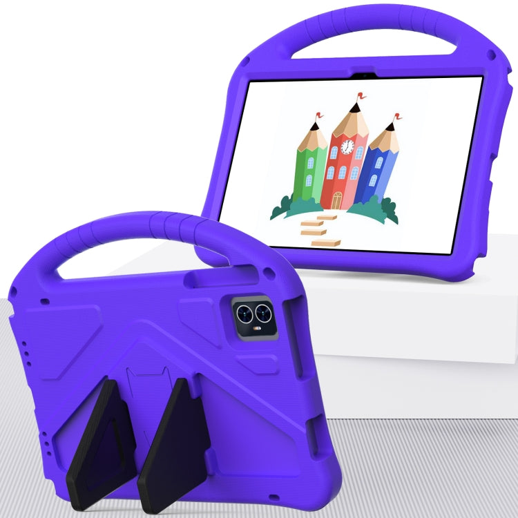 For Teclast M50 HD 10.1 / M50 Pro EVA Shockproof Tablet Case with Holder(Purple) - Others by PMC TechLife | Online Shopping South Africa | PMC TechLife | Buy Now Pay Later Mobicred