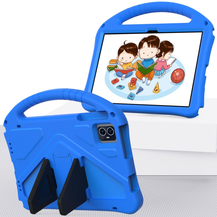 For Teclast M50 HD 10.1 / M50 Pro EVA Shockproof Tablet Case with Holder(Blue) - Others by PMC TechLife | Online Shopping South Africa | PMC TechLife | Buy Now Pay Later Mobicred