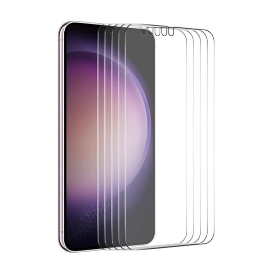 For Samsung Galaxy S24 5G 5pcs ENKAY 0.18mm High Aluminum-silicon Tempered Glass Film, Support Ultrasonic Fingerprint Unclock - Galaxy S24 5G Tempered Glass by ENKAY | Online Shopping South Africa | PMC Jewellery | Buy Now Pay Later Mobicred