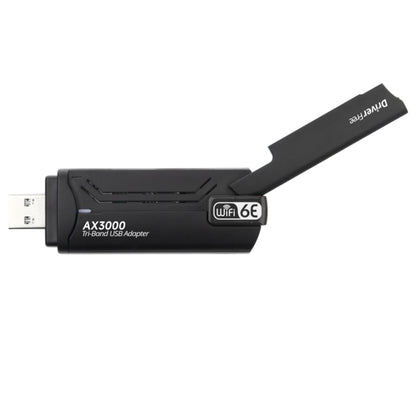 WD-AX3000 For Desktop PC WiFi Receiver USB 3.0 WiFi6 Driver Free Wireless Network Card(Black) - USB Network Adapter by PMC Jewellery | Online Shopping South Africa | PMC Jewellery | Buy Now Pay Later Mobicred