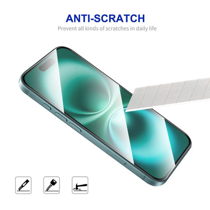 For iPhone 16 Plus ENKAY Easy Install High Alumina Silicon Full Glass Film - iPhone 16 Plus Tempered Glass by ENKAY | Online Shopping South Africa | PMC Jewellery | Buy Now Pay Later Mobicred