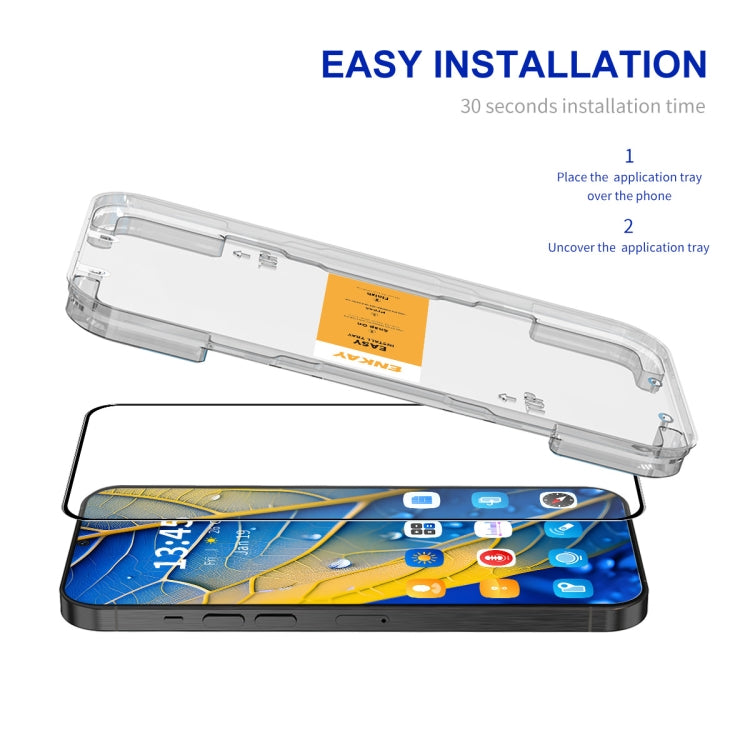 For Samsung Galaxy S24 FE 5G ENKAY Easy Install High Alumina Silicon Full Glass Film - free shipping - PMC Jewellery - Order now!