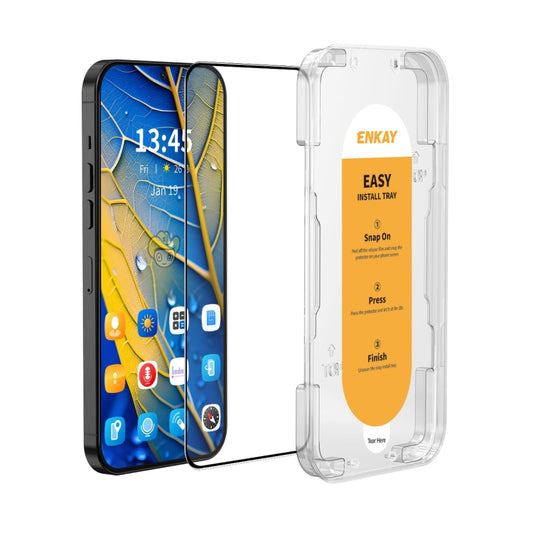 For Huawei Pura 70 ENKAY Easy Install High Alumina Silicon Full Glass Film - Huawei Tempered Glass by ENKAY | Online Shopping South Africa | PMC Jewellery | Buy Now Pay Later Mobicred