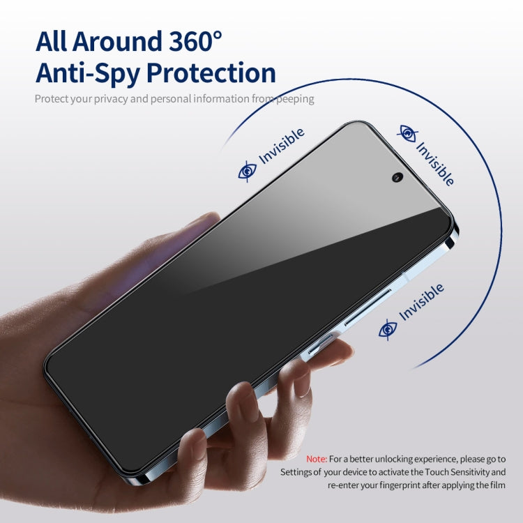 For iPhone 15 Pro Max 5pcs ENKAY Hat-Prince 360 Degree Anti-peeping Privacy Full Screen Tempered Glass Film - iPhone 15 Pro Max Tempered Glass by ENKAY | Online Shopping South Africa | PMC Jewellery | Buy Now Pay Later Mobicred