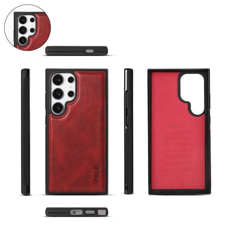 For Samsung Galaxy S24 5G Crossbody Multi-functional Zipper Wallet Leather Phone Case(Red) - Galaxy S24 5G Cases by PMC Jewellery | Online Shopping South Africa | PMC Jewellery | Buy Now Pay Later Mobicred