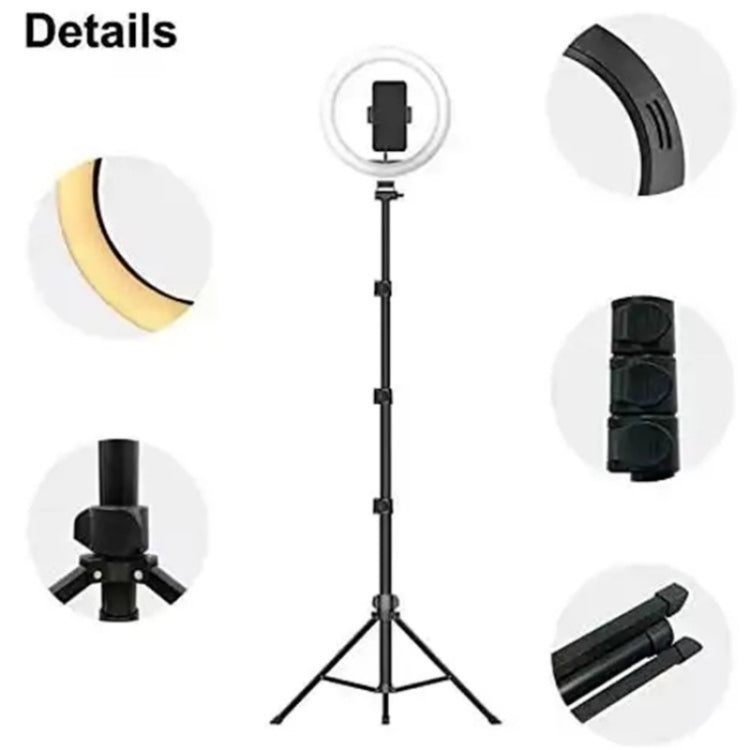 JMARY FM-536A 10 inch Ring Live Fill Light Streaming Stand Beauty Light Set - Ring Light by Jmary | Online Shopping South Africa | PMC Jewellery | Buy Now Pay Later Mobicred