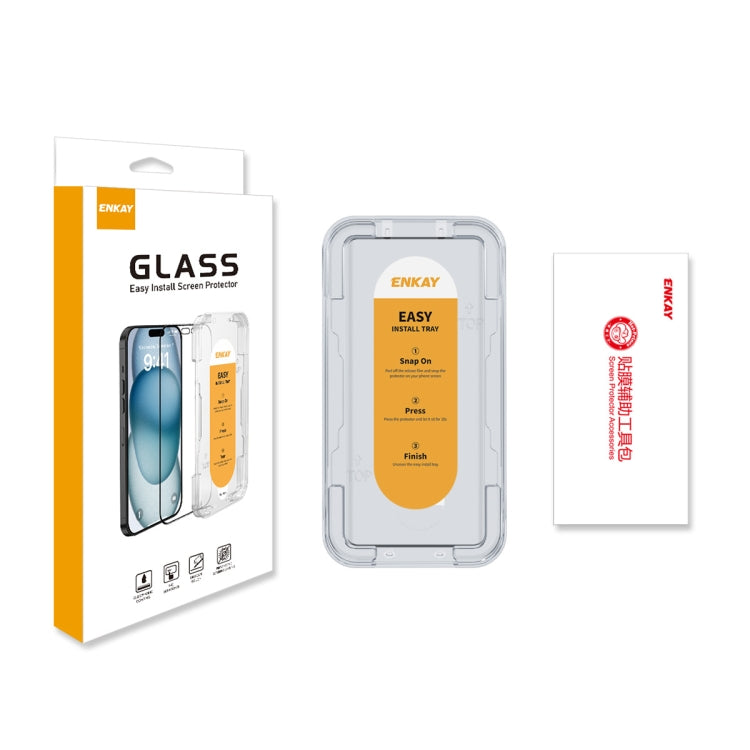 For OPPO Reno10 /11 /11 Pro ENKAY Easy Install Hot Bending Full Coverage Side Glue Tempered Glass Film - Reno11 Tempered Glass by ENKAY | Online Shopping South Africa | PMC Jewellery | Buy Now Pay Later Mobicred