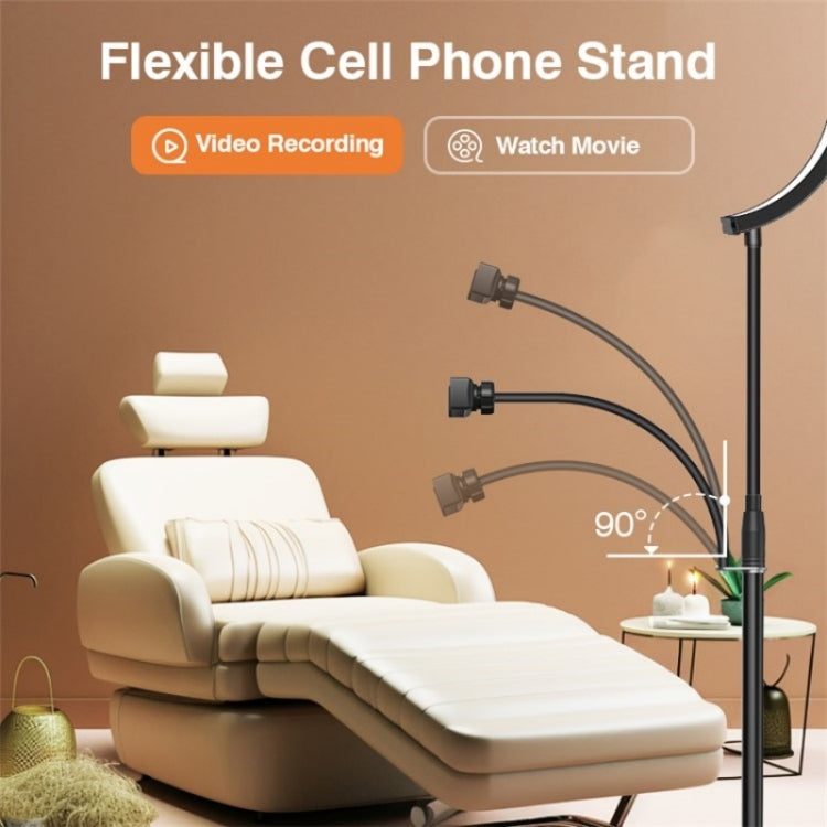 HD-G63X Floor Standing Remote Dimming LED Moon Lamp Manicure Eyelash Beauty Lamp(US Plug) - Selfie Light by PMC Jewellery | Online Shopping South Africa | PMC Jewellery | Buy Now Pay Later Mobicred