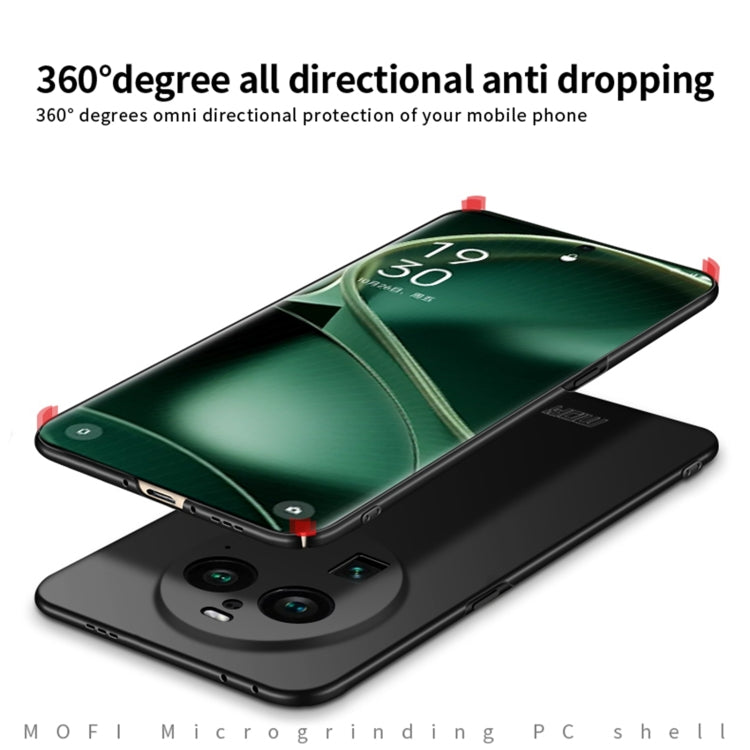 For OPPO Find X6 Pro MOFI Micro-Frosted PC Ultra-thin Hard Phone Case(Red) - OPPO Cases by MOFI | Online Shopping South Africa | PMC TechLife