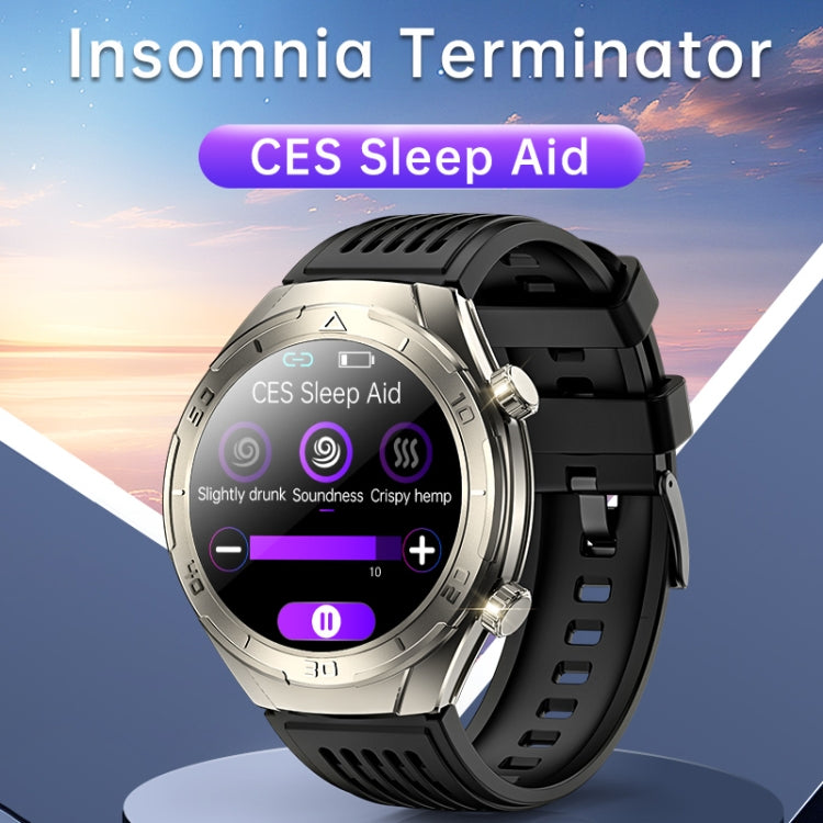 FD02 1.46 inch Color Screen Smart Watch, Support CES Sleep Aid / ECG Detection(Silver) - Smart Watches by PMC TechLife | Online Shopping South Africa | PMC TechLife