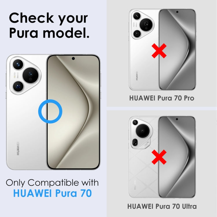 For Huawei Pura 70 NORTHJO Camera Lens CD Vein Metal Ring Tempered Glass Film(Silver) - Huawei Tempered Glass by NORTHJO | Online Shopping South Africa | PMC Jewellery | Buy Now Pay Later Mobicred