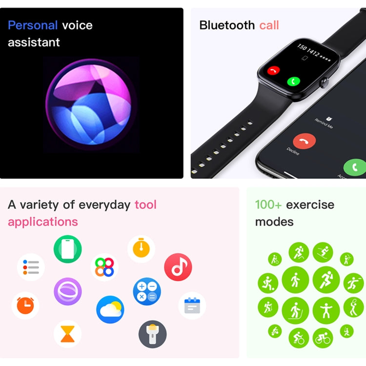 Q32 IP67 Waterproof Smart Bracelet Bluetooth Call Fitness Tracker(Black) - Smart Watches by PMC TechLife | Online Shopping South Africa | PMC TechLife | Buy Now Pay Later Mobicred