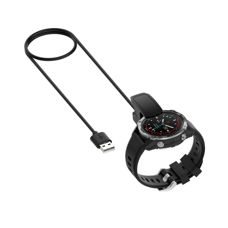 For Garmin Descent MK2S Smart Watch USB Charging Cable With Data Function(Black) - Charger by PMC Jewellery | Online Shopping South Africa | PMC Jewellery | Buy Now Pay Later Mobicred