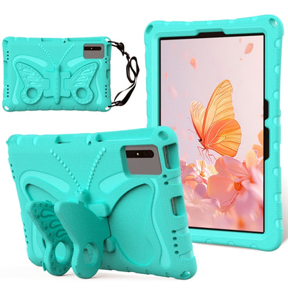 For Samsung Galaxy Tab S9 11 X710 Butterfly Bracket EVA Shockproof Tablet Case(Mint Green) - Other Galaxy Tab PC by PMC Jewellery | Online Shopping South Africa | PMC Jewellery | Buy Now Pay Later Mobicred