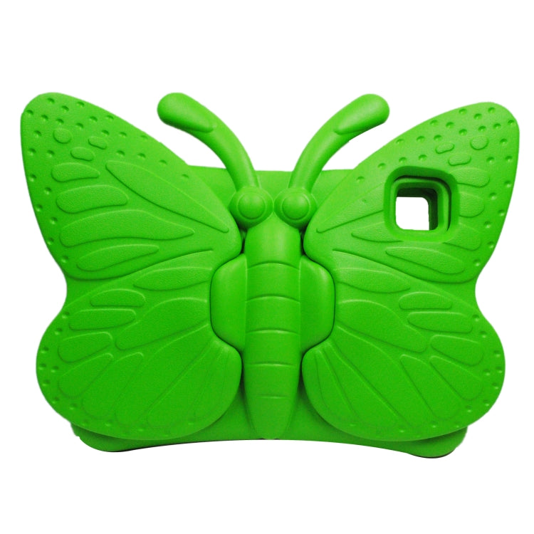 For iPad Air 11 2024 Butterfly Bracket Kids EVA Shockproof Tablet Case(Green) - iPad Air 11 2024 Cases by PMC Jewellery | Online Shopping South Africa | PMC Jewellery | Buy Now Pay Later Mobicred