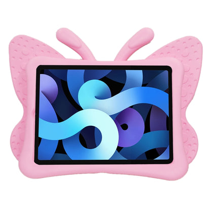 For iPad Air 11 2024 Butterfly Bracket Kids EVA Shockproof Tablet Case(Pink) - iPad Air 11 2024 Cases by PMC Jewellery | Online Shopping South Africa | PMC Jewellery | Buy Now Pay Later Mobicred