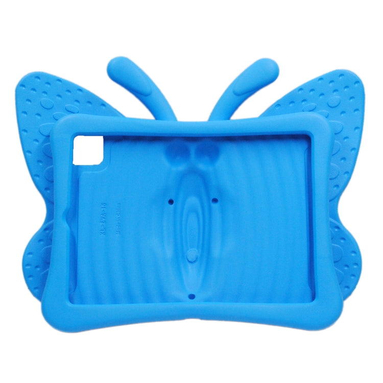 For iPad Pro 11 2024 Butterfly Bracket Kids EVA Shockproof Tablet Case(Blue) - iPad Pro 11 2024 Cases by PMC Jewellery | Online Shopping South Africa | PMC Jewellery | Buy Now Pay Later Mobicred