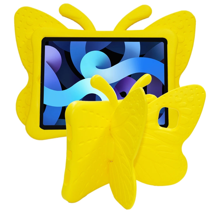 For iPad Pro 11 2024 Butterfly Bracket Kids EVA Shockproof Tablet Case(Yellow) - free shipping - PMC TechLife - Order now!