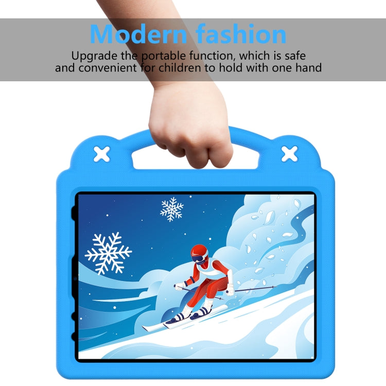 For iPad Air 11 2024 Handle Kickstand Children EVA Shockproof Tablet Case(Sky Blue) - iPad Air 11 2024 Cases by PMC TechLife | Online Shopping South Africa | PMC TechLife | Buy Now Pay Later Mobicred