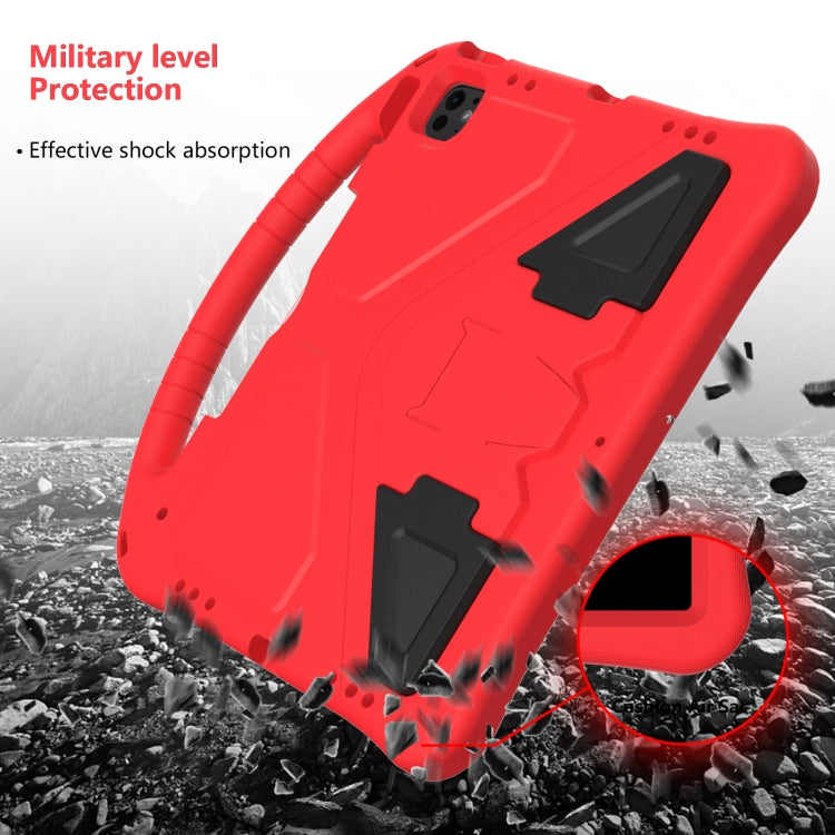 For iPad Pro 13 2024 EVA Shockproof Tablet Case with Holder(Red) - iPad Pro 13 2024 Cases by PMC Jewellery | Online Shopping South Africa | PMC Jewellery | Buy Now Pay Later Mobicred