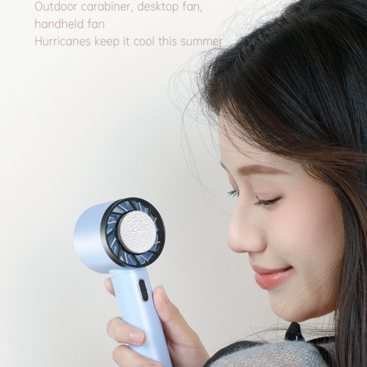 WX-625 Cold Compress Function Portable Mini Summer Fan Handheld Cooling Fan(White) - Electric Fans by PMC Jewellery | Online Shopping South Africa | PMC Jewellery | Buy Now Pay Later Mobicred