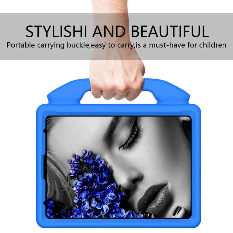 For iPad Pro 11 2024 Children EVA Shockproof Tablet Case with Thumb Bracket(Blue) - free shipping - PMC TechLife - Order now!