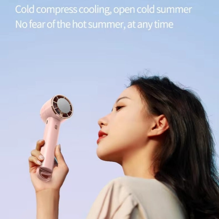 CL02 Outdoor Summer Cooler Cooling Effect Handheld Fan USB Semiconductor Fan(White) - Electric Fans by PMC Jewellery | Online Shopping South Africa | PMC Jewellery | Buy Now Pay Later Mobicred