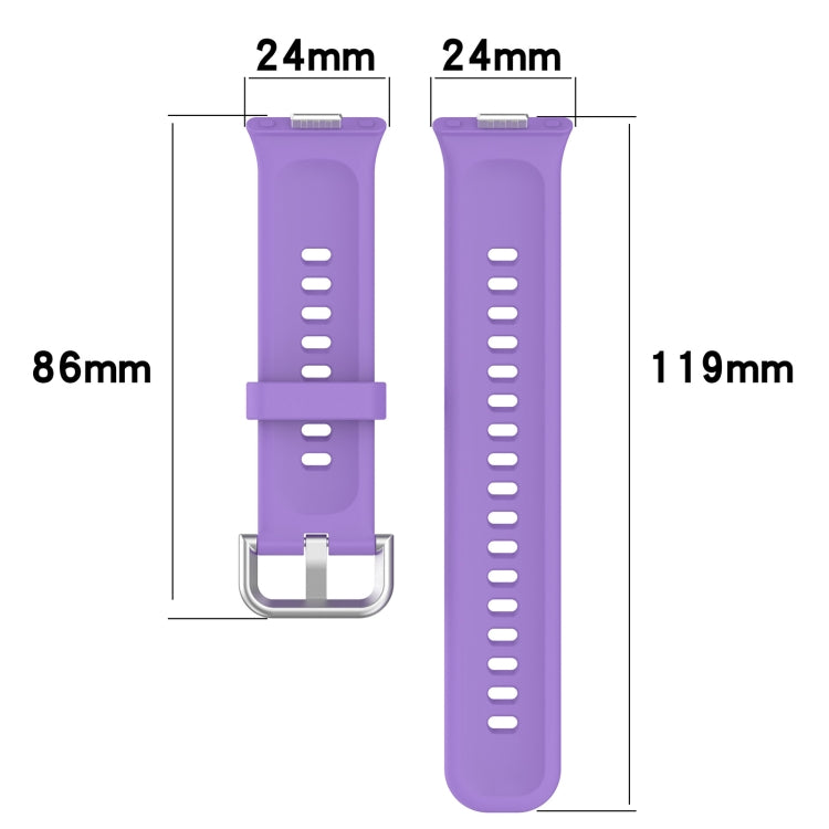 For Huawei Watch Fit3 Silicone Soft Watch Band + Clear Watch Protective Case Set(Ivory White) - free shipping - PMc TechLife - Order now!