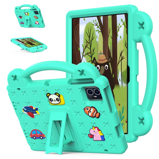 For Teclast M50 HD 10.1 / M50 Pro 10.1 2023 Handle Kickstand Children EVA Shockproof Tablet Case(Mint Green) - Teclast by PMC Jewellery | Online Shopping South Africa | PMC Jewellery | Buy Now Pay Later Mobicred