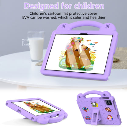 For Blackview Tab 80 10.1 2023 Handle Kickstand Children EVA Shockproof Tablet Case(Light Purple) - Others by PMC Jewellery | Online Shopping South Africa | PMC Jewellery | Buy Now Pay Later Mobicred