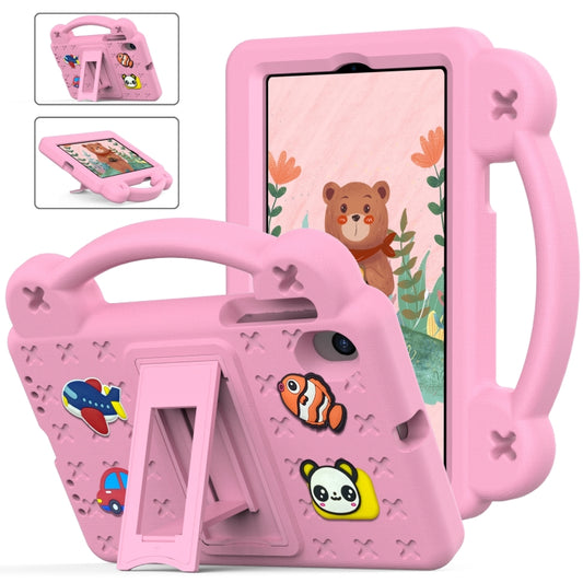 For Walmart Onn 7.0 Gen4 2024 Handle Kickstand Children EVA Shockproof Tablet Case(Pink) - Others by PMC Jewellery | Online Shopping South Africa | PMC Jewellery | Buy Now Pay Later Mobicred