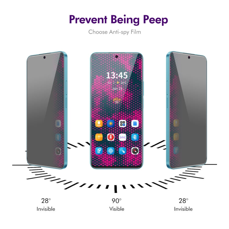 For Motorola Moto G Power 2024 ENKAY Hat-Prince 28 Degree Anti-peeping Privacy Tempered Glass Film - Motorola Tempered Glass by ENKAY | Online Shopping South Africa | PMC Jewellery | Buy Now Pay Later Mobicred